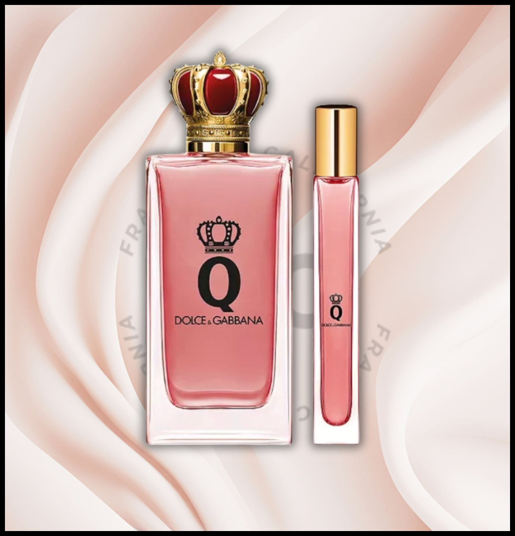 KIT DOLCE & GABBANA "Q" 2 PCS SET FOR WOMEN: 3.3 EAU DE PARFUM SPRAY + 0.33 EAU DE PARFUM SPRAY